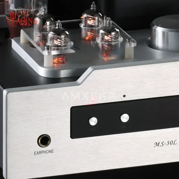 YAQIN MS-30L 40W x 2 EL34 Vacuum Tube Amplifier, High-Fidelity HiFi Home Audio Power Amplifier with Remote Control