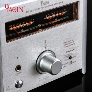 YAQIN MS-6P14 Tube Amplifier EL84 Tube Bluetooth 11W*2 Amplifier Fever HiFi High Power Audio Amplifier