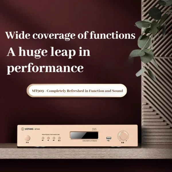 Youtang MT909 decoder hifi fever dac Bluetooth U disk lossless audio receiver DSD digital player