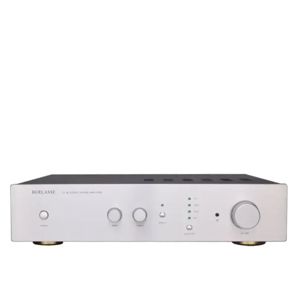 BERLASSE TS-1B 100W X 2 Channel HiFi Stereo Amplifier Front Rear StageDouble Ring Niu Home Hi-Fi Audio System with Remote Contro