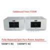 kf-Sb74e3114034f4937bbd979d15727b4d3G AMXEKR Goldmund Telos T2500 1000W X 2 Fully Balanced Split Pure Power Amplifier High Fidelity Flagship HiFi Audio Amplifier