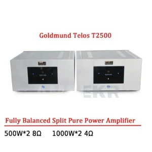 AMXEKR Goldmund Telos T2500 1000W X 2 Fully Balanced Split Pure Power Amplifier High Fidelity Flagship HiFi Audio Amplifier