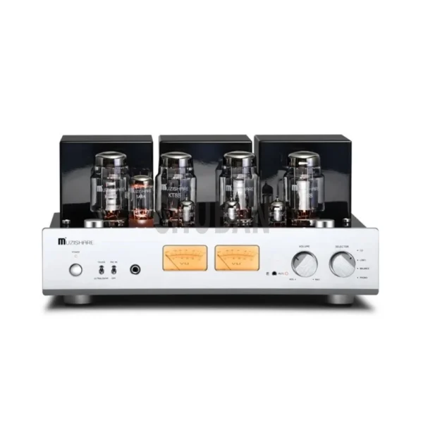 MUZISHARE X7 KT88 Push-Pull Tube Amplifier Balanced GZ34 Light with Turntable And Remote Control for Hi-Fi Audio System
