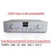 AMXEKR C500 Fully Balanced Pure A Tone Tube Preamplifier with Hifi Amplifier, Fever, High, Medium and Low Tone/pass-through