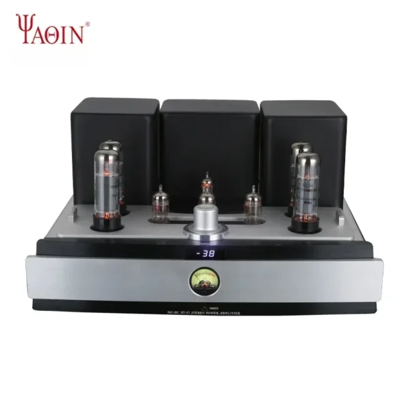 YAQIN MS-20L EL34 Tube Amplifier HiFi Bluetooth USB Digital Combined Imported Tube Speaker with Remote Control