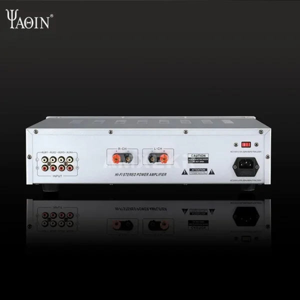 YAQIN VK-2100 High Power Tube Amplifier 85W X 2 Channels StereoHome Audio System Front Gallbladder Rear Stone HiFi Sound Quality