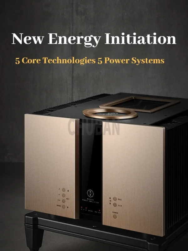 CHUBAN MK9800 Fully Balanced Power Amplifier: Pure Class A High-Power HiFi Audiophile-Grade Bridged Mono High-End Audio