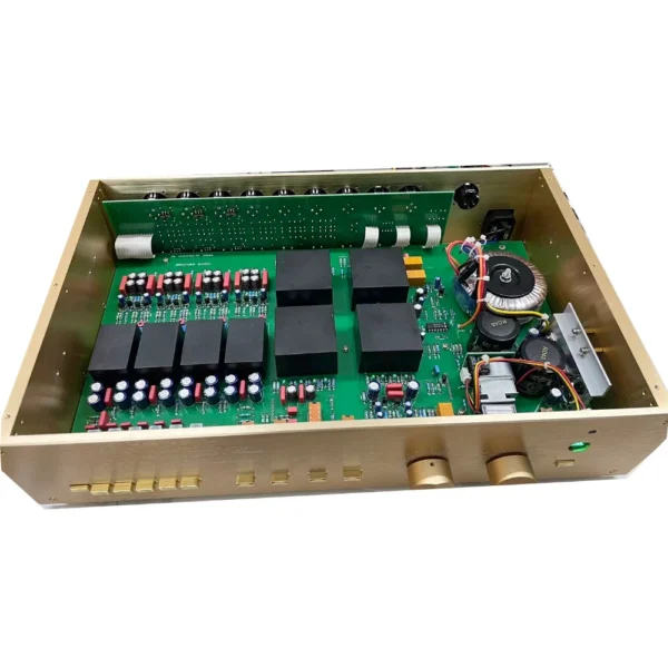 CHUBAN FM266MKII Fully Balanced Audiophile Preamplifier 1:1 Replica of Original Circuit, Imported Materials, with Remote Control