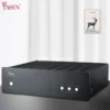 YAQIN MS-33B Mini Vinyl Phono Amplifier MM/MC Tube HiFi Fever Player - High Fidelity Audio Miniature Phonograph Sound System