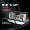 YAQIN MS-20L EL34 Tube Amplifier HiFi Bluetooth USB Digital Combined Imported Tube Speaker with Remote Control
