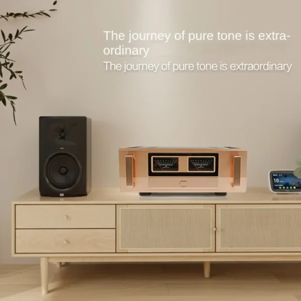 AMXEKR 1:1 Replica Accuphase E-405 Class A and B 300W High-powerAmplifier Home Hifi Fever-grade Pure Power Amplifier