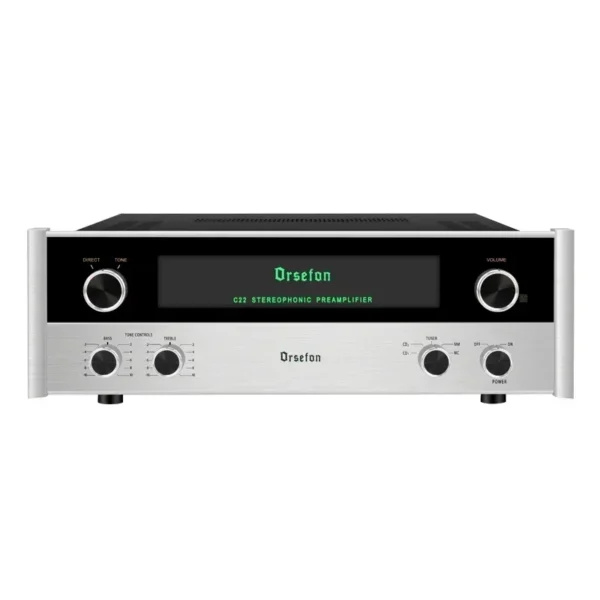 AMXEKR 1:1 Clone Mcintosh C22 HIFI Tube Preamplifier MM/MC Phono Amplifier 12AT7 Tube Preamplifier