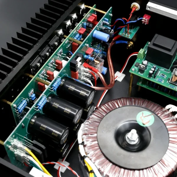 CHUBAN D9 Audiophile-Grade Pure Power Amplifier with Dassault Circuit and No Large-Loop Feedback, 150W*2 with Balanced Input