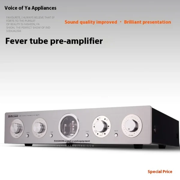 CHUBAN SA-T1 tube preamplifier, Hi-Fi audio, imported components, classic circuitry, tone adjustment.