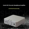 AMXEKR HA20 HIFI Desktop Headphone Audio Bluetooth Decoder Pure Class A High-fidelity Integrated Headphone Amplifier