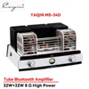 YAQIN MS-34D EL34 Vacuum Tube Integrated Amplifier with Bluetooth, 32W*2 Power, High-Fidelity Audiophile Home Audio