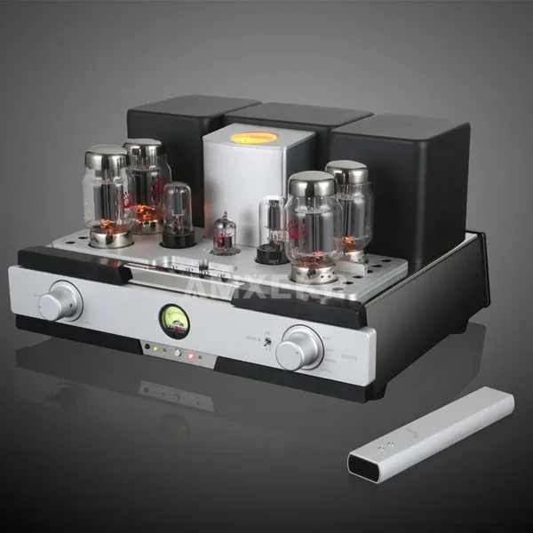 YAQIN MS-88 KT88 Tube Integrated Amplifier, 50W Power, 2-Channel HiFi Bluetooth Home Audio System