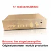 CHUBAN FM266MKII Fully Balanced Audiophile Preamplifier 1:1 Replica of Original Circuit, Imported Materials, with Remote Control