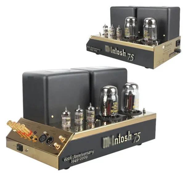 AMXEKR 1:1 Replica McIntosh MC75 Mono Power Amplifier Mono Power 75W,frequency Response 20Hz-20kHz Harmonic Distortion