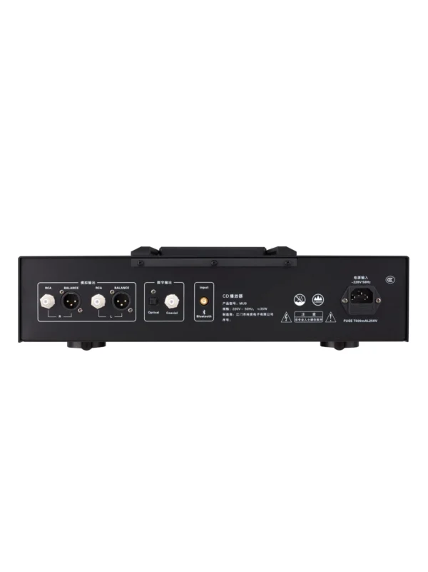 Musicnote MU9 Professional CD Player, High-Fidelity Tube Balanced Output, Bluetooth 5.0, with Remote Control, High-End Home Audi