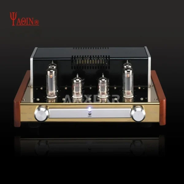 YAQIN MC-84L Tube Amplifier EL84 Tube Amplifier Fever HiFi Audio High Fidelity 12W*2 Power Amplifier Home