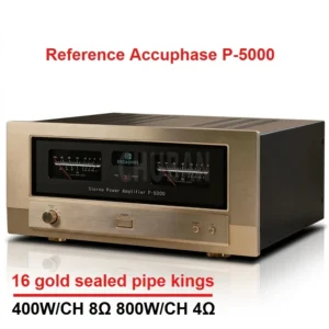 CHUBAN Reference Accuphase P-5000 Pure Power Amplifier: High Power 400W, Balanced Input, High Performance, High Fidelity Audio