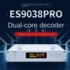 AMXEKR DC300 Flagship Dual Core ES9038PRO Balanced ES9039 Audio Dac Decoder MUSES 03 Op Amp Hifi Fever