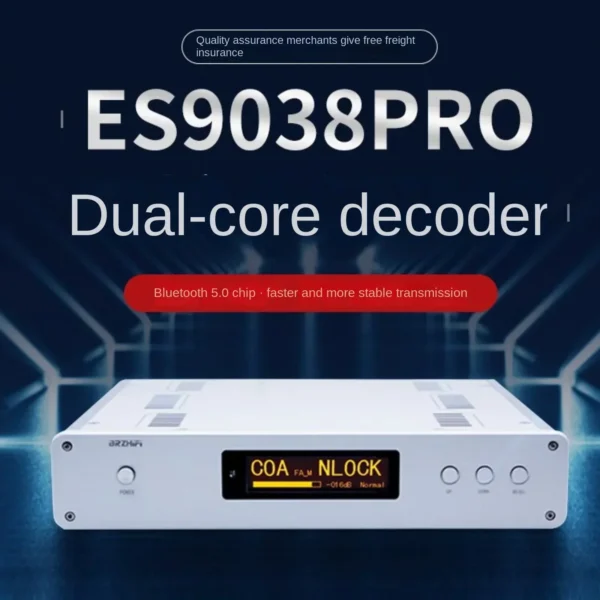 AMXEKR DC300 Flagship Dual Core ES9038PRO Balanced ES9039 Audio Dac Decoder MUSES 03 Op Amp Hifi Fever