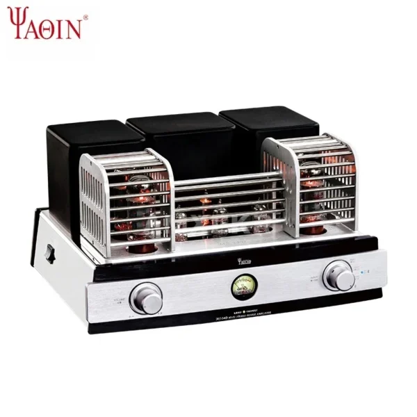 YAQIN MS-34D EL34 Vacuum Tube Integrated Amplifier with Bluetooth, 32W*2 Power, High-Fidelity Audiophile Home Audio