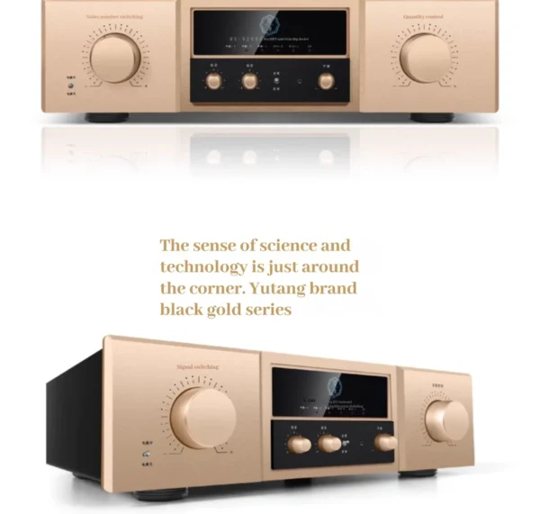 CHUBAN MK9200 Fully Balanced Preamplifier with Tone Adjustment, HiFi High-End Dual-Channel Pure Class A Home Audio System