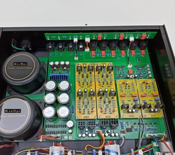 CHUBAN Accuphase C 2860 Plus Reference-Grade Fully Balanced Preamplifier, Hi-Fi Class A Audiophile Grade, with Remote Control