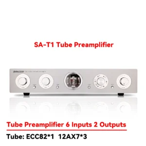 CHUBAN SA-T1 tube preamplifier, Hi-Fi audio, imported components, classic circuitry, tone adjustment.