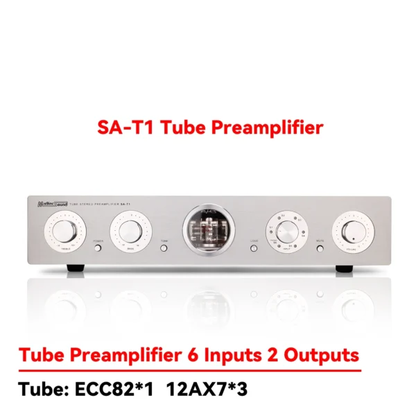 CHUBAN SA-T1 tube preamplifier, Hi-Fi audio, imported components, classic circuitry, tone adjustment.