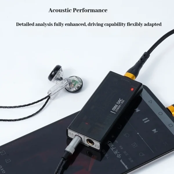 CHUBAN KB3 High-Performance Portable Headphone Amplifier for Audiophile Headphones and ES9039 Decoding Mobile Phone Amplifier