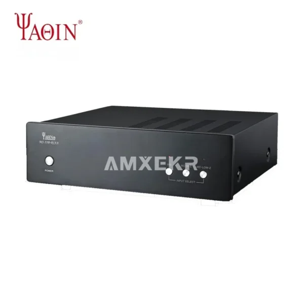 YAQIN MS-33B Mini Vinyl Phono Amplifier MM/MC Tube HiFi Fever Player - High Fidelity Audio Miniature Phonograph Sound System