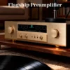 Referenz Accuphase C-2000 Vollständig Symmetrischer Class-A Hi-Fi-Vorverstärker Mit Höhen- Und Bassregelung Und Fernbedienung