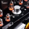 YAQIN MS-20B 40W X 2 Channel Tube Amplifier EL34 Tube Integrated Bluetooth HiFi Push-Pull Home Audio System With remote control