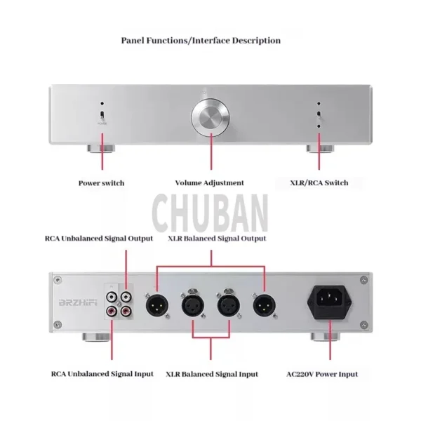 CHUBAN JC2 Reference MARK LEVINSON Mark JC2 field effect tube fever hifi preamplifier classic among classics With balance