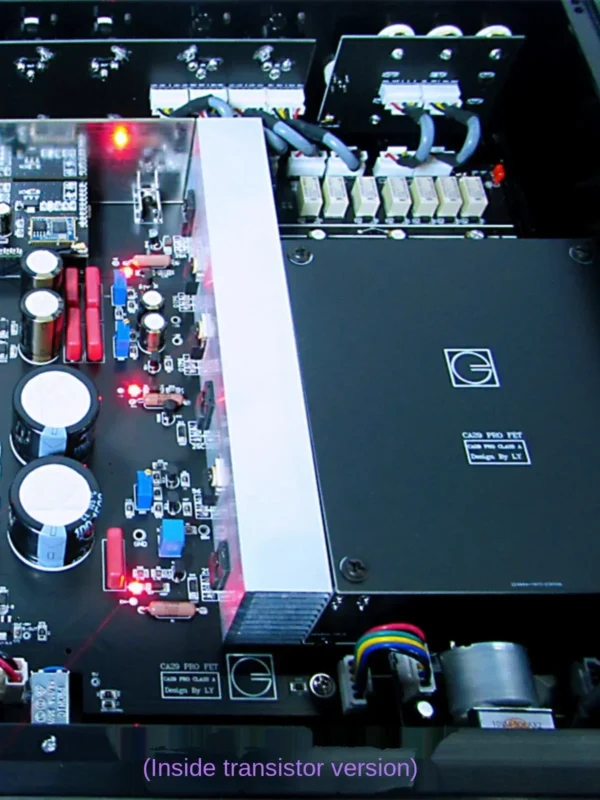 AMXEKR CA29 Bluetooth 5.1 Class a Tube Preamplifier HIFI Pure Power Amplifier with Remote Control Balanced Audio Output