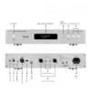 Musicnote MU22 MKII High-End DAC Audio Decoder with Dual 9038Pro Balanced Inputs, Bluetooth, Optical Input, and Display Screen