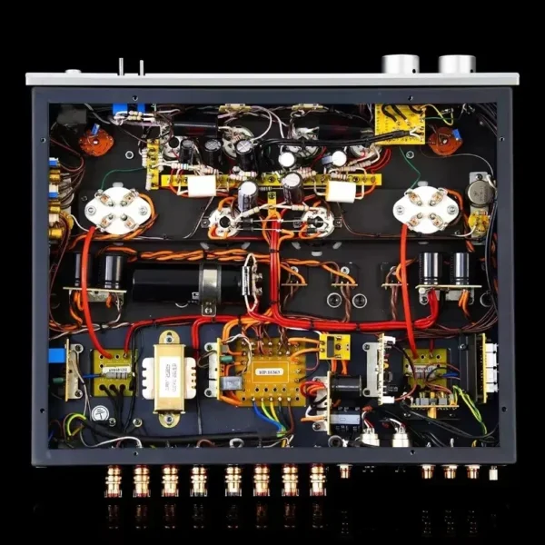 Muzishare X9 300BIntegrated Vacuum Tube Power Amplifier with Balanced MM/MC Remote Control 8W*2