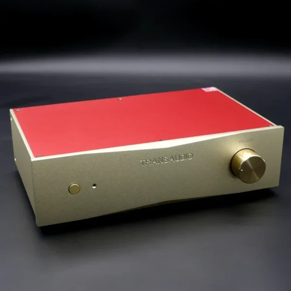 CHUBAN FM245 Audiophile-grade Balanced Preamplifier with RCA XLR output, low noise, and low distortion, suitable for home use.