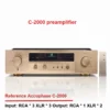 Referenz Accuphase C-2000 Vollständig Symmetrischer Class-A Hi-Fi-Vorverstärker Mit Höhen- Und Bassregelung Und Fernbedienung