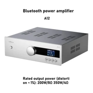 Quanxiang A12 amplifier high power 200w new bluetooth hifi fever true balance professional home audio amplifier