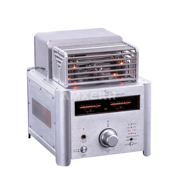 YAQIN MS-6P14 Tube Amplifier EL84 Tube Bluetooth 11W*2 Amplifier Fever HiFi High Power Audio Amplifier